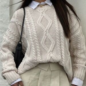 Princess Polly Anaya Oversized Cable
NWOT
Knite Sweater Womens Size Medium/Large